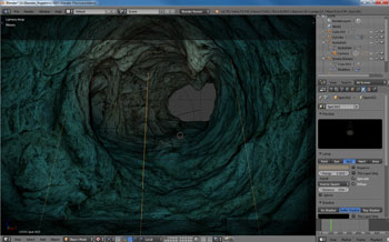 Rendered Cave