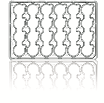 Brand Inserts Transwell platee showing easy-feed structure